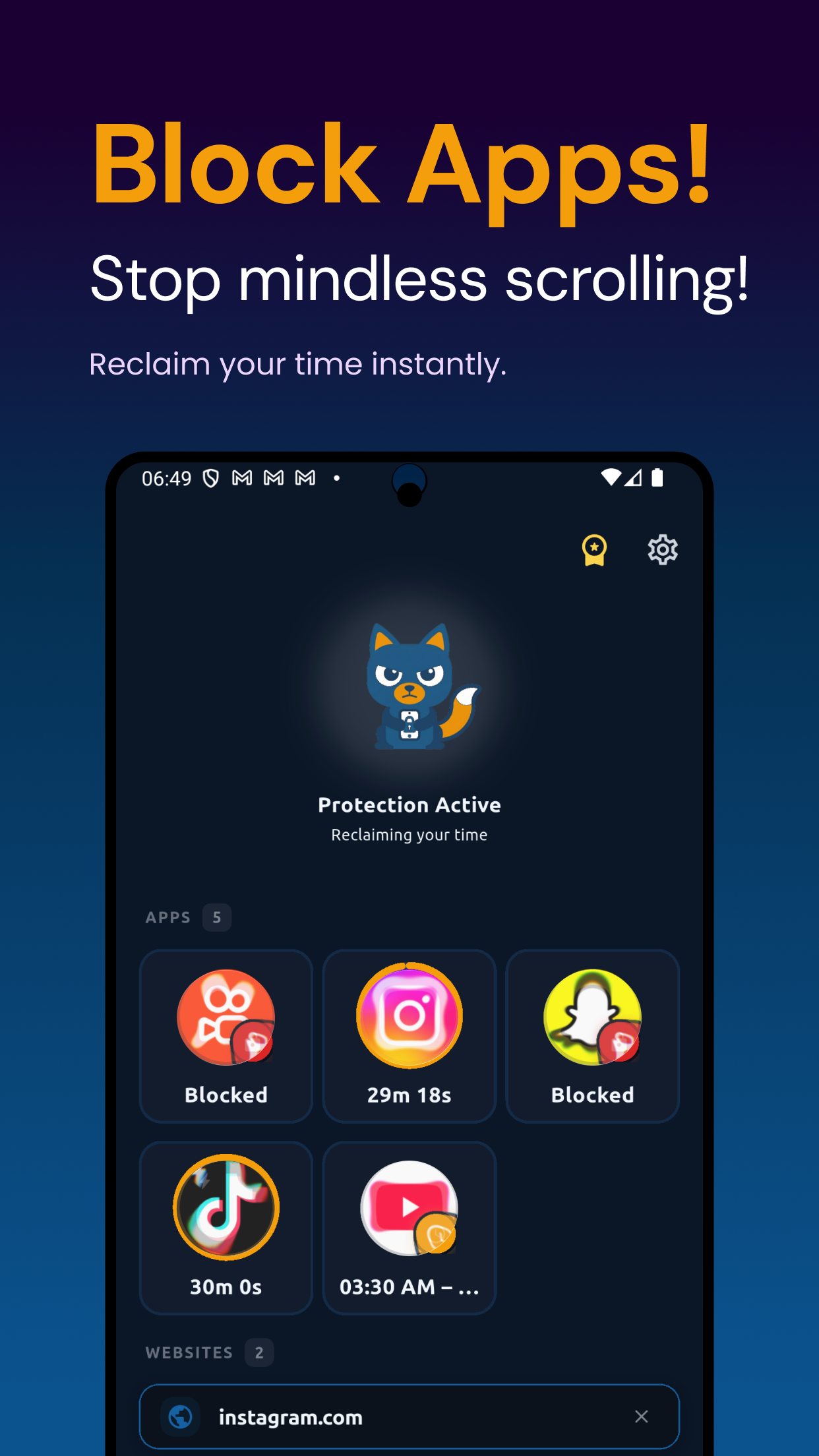 Retakr app screenshot 1